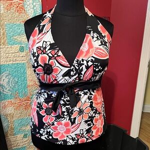 Floral Bathing Suit Top